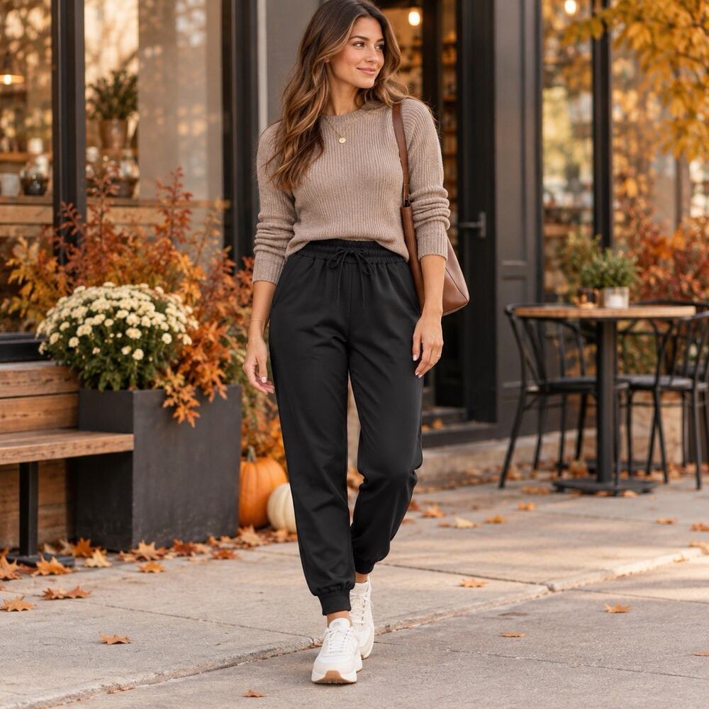 Lululemon Keep Moving Jogger Women 4 Black High Rise Luxtreme Stretch Pants
